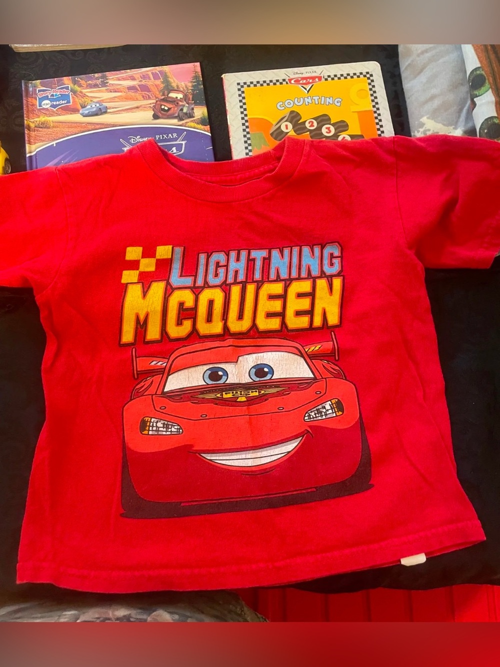 VINTAGE LIGHTNING MCQUEEN T SHIRT